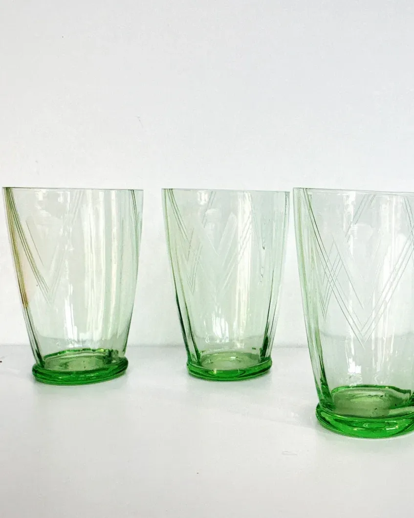 Suikerpot, persglas